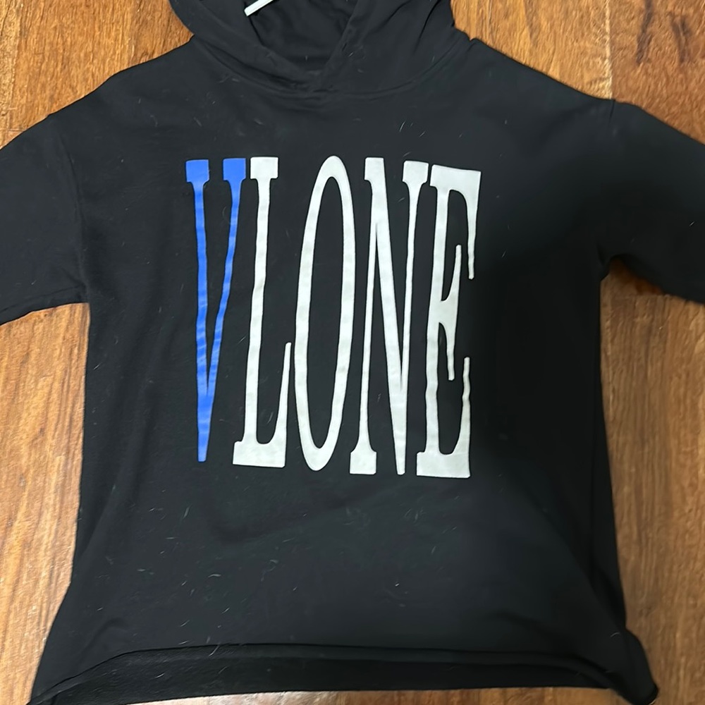 Blue snake vlone hoodie